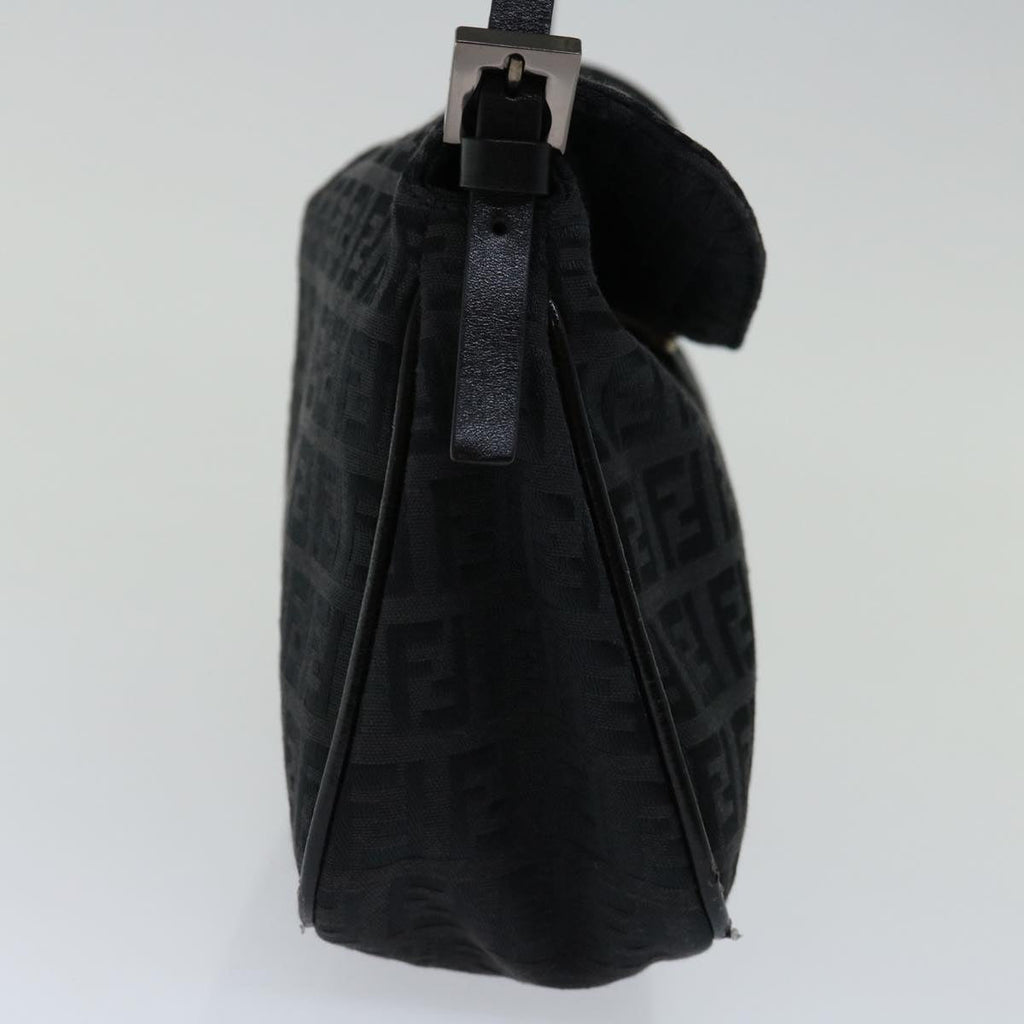 FENDI Zucchino Canvas Hand Bag Blackep3894