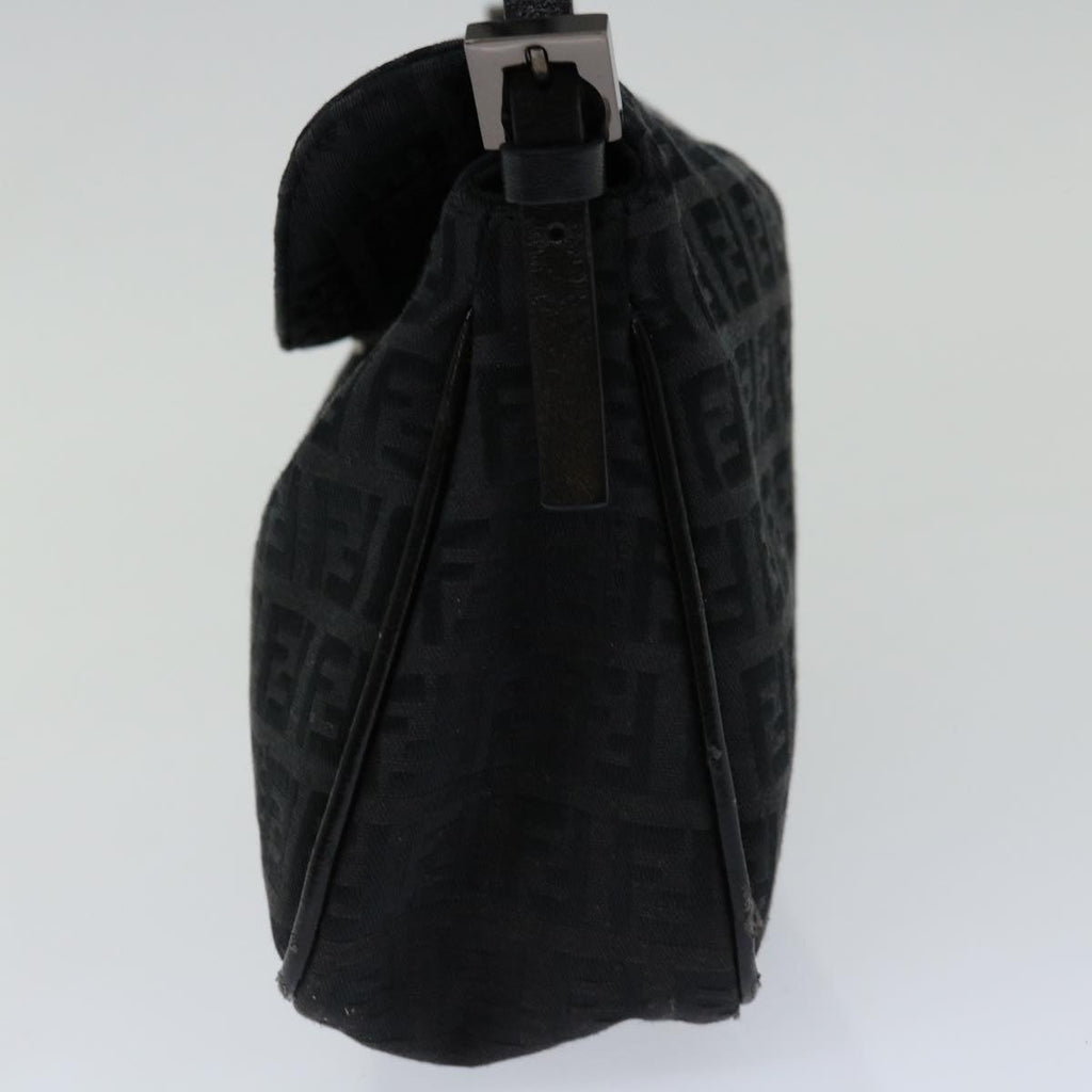 FENDI Zucchino Canvas Hand Bag Blackep3894