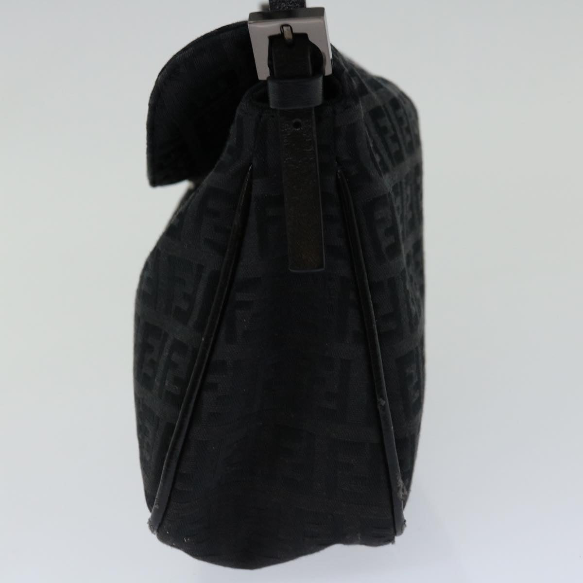 FENDI Zucchino Canvas Hand Bag Blackep3894