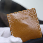 FENDI Pecan Canvas Clutch Bag 2Set Black Brownep3904