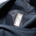 FENDI Pecan Canvas Clutch Bag 2Set Black Brownep3904