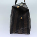 FENDI Pecan Canvas Clutch Bag 2Set Black Brownep3904
