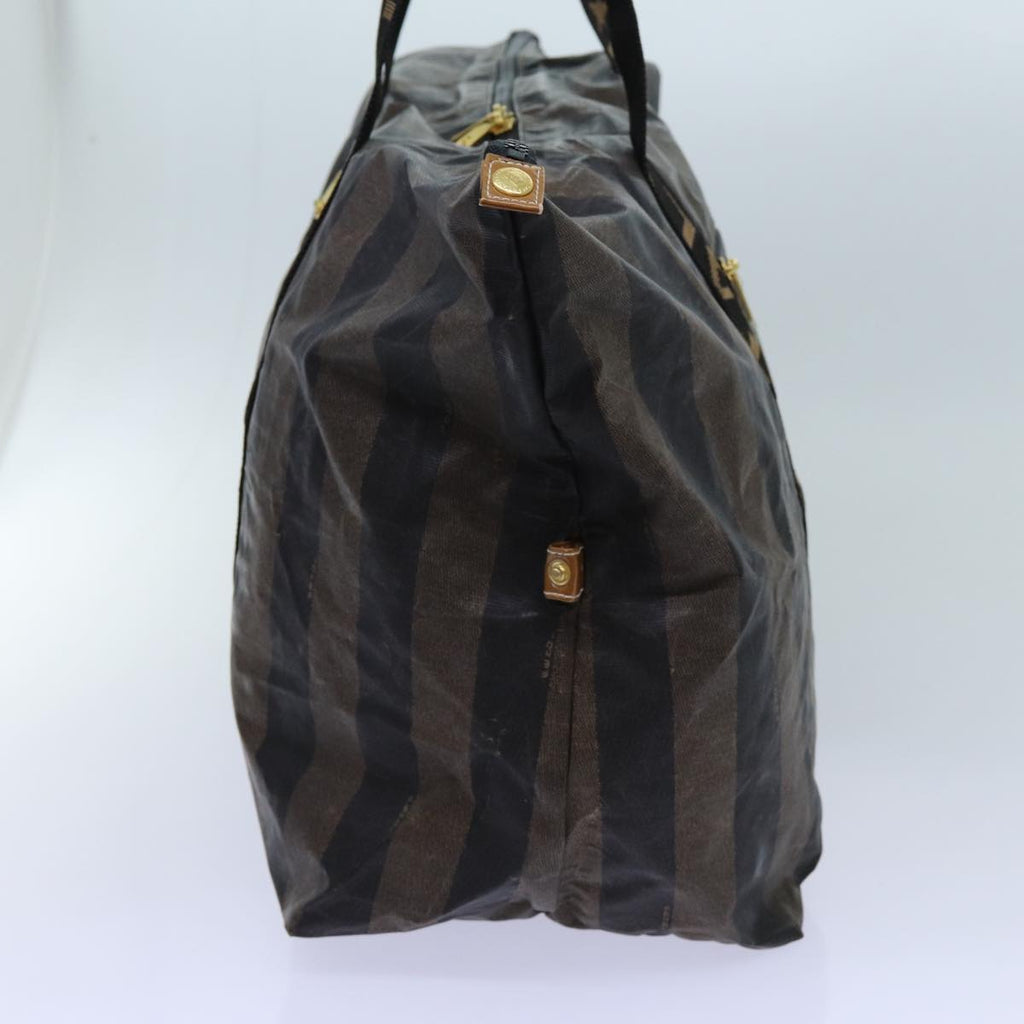 FENDI Pecan Canvas Clutch Bag 2Set Black Brownep3904