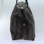FENDI Pecan Canvas Clutch Bag 2Set Black Brownep3904