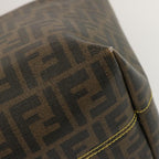 FENDI Zucca Canvas Tote Bag Black Brownep3963