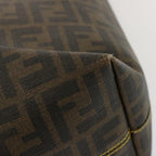 FENDI Zucca Canvas Tote Bag Black Brownep3963