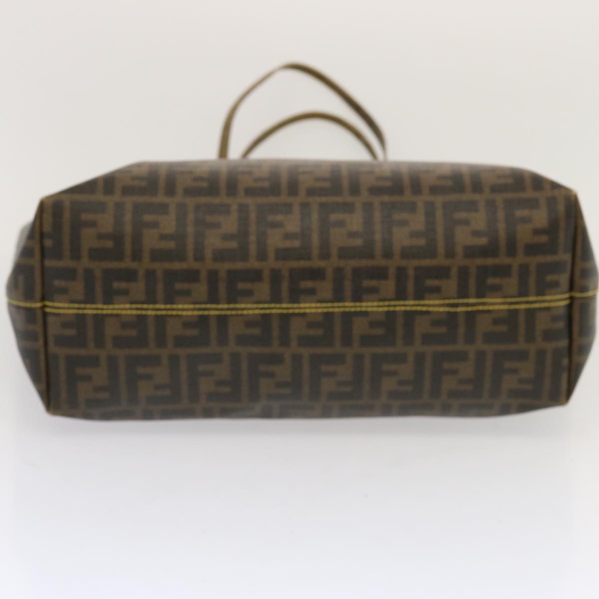 FENDI Zucca Canvas Tote Bag Black Brownep3963