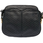 CELINE Macadam Canvas Shoulder Bag Navy  ep3990