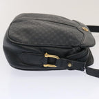 CELINE Macadam Canvas Shoulder Bag Navy  ep3990