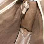 FENDI Zucchino Canvas Shoulder Bag Vintage Brownep3991