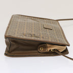 FENDI Zucchino Canvas Shoulder Bag Vintage Brownep3991