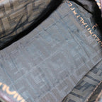 FENDI Zucca Canvas Hand Bag Brown Blackep4011