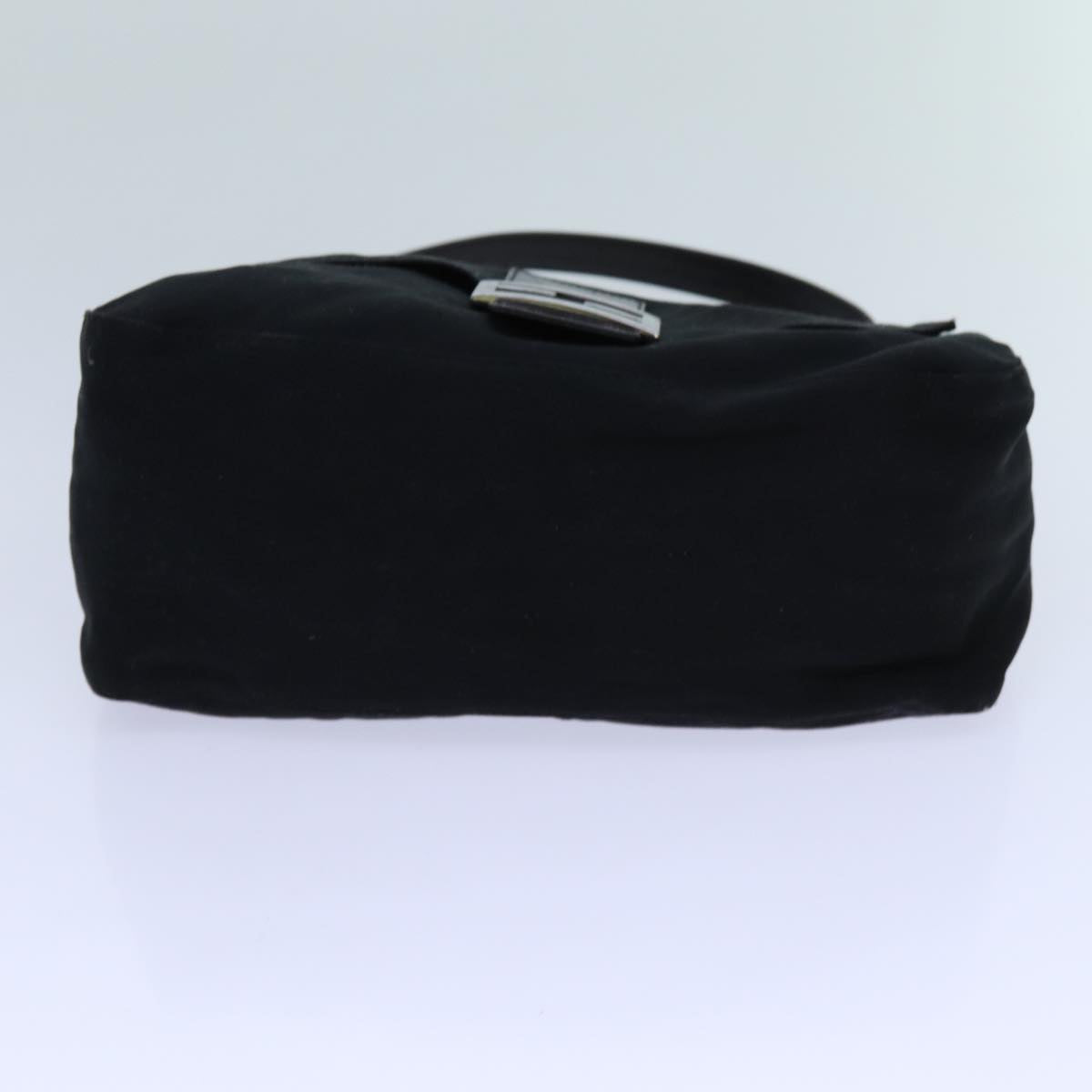 FENDI Mamma Baguette Shoulder Bag Nylon Black 2321 26325 079ep4022
