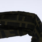 FENDI Zucca Canvas Hand Bag Brown Blackep4023