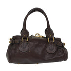 Chloe Paddington Shoulder Bag Leather Brown ep4026