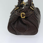 Chloe Paddington Shoulder Bag Leather Brown ep4026