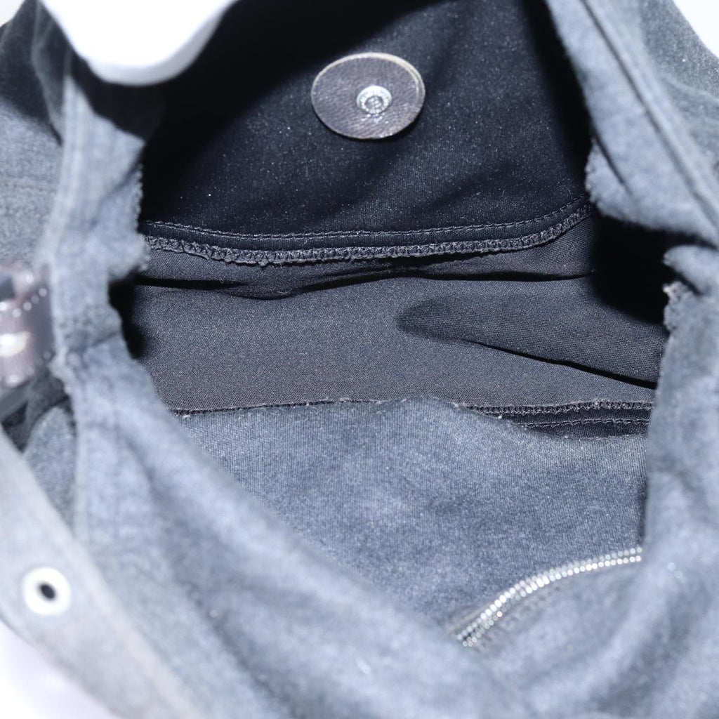 FENDI Mamma Baguette Shoulder Bag Cotton Grayep4032