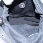 FENDI Mamma Baguette Shoulder Bag Cotton Grayep4032