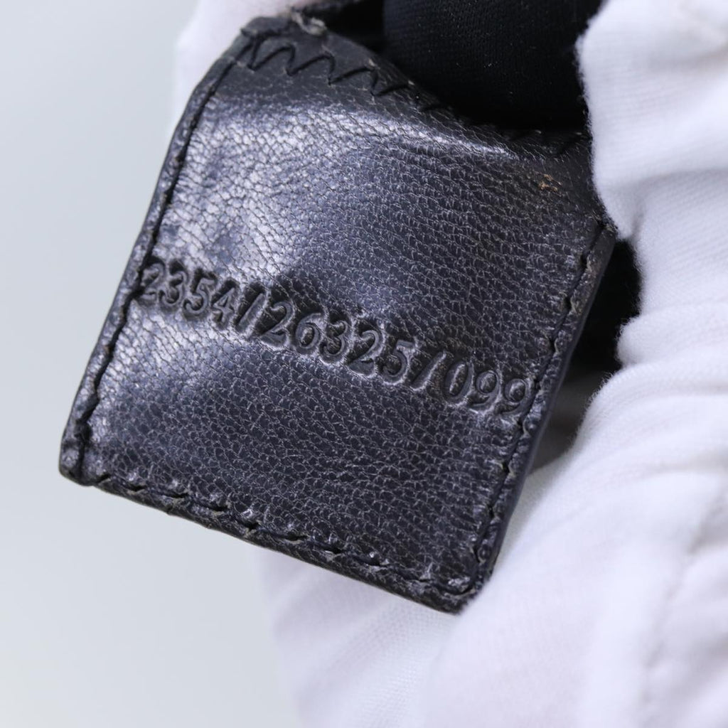 FENDI Mamma Baguette Shoulder Bag Cotton Grayep4032