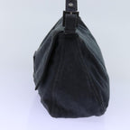 FENDI Mamma Baguette Shoulder Bag Cotton Grayep4032