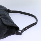 FENDI Mamma Baguette Shoulder Bag Cotton Grayep4032