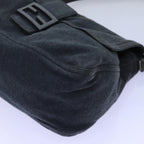 FENDI Mamma Baguette Shoulder Bag Cotton Grayep4032