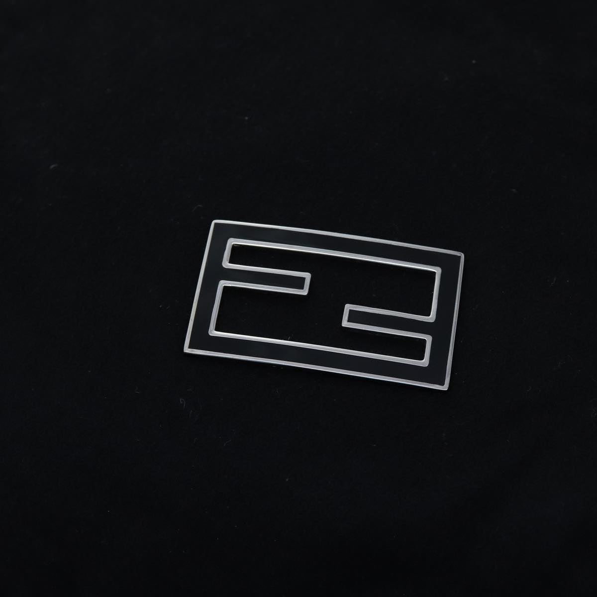 FENDI Tote Bag Wool Blackep4048