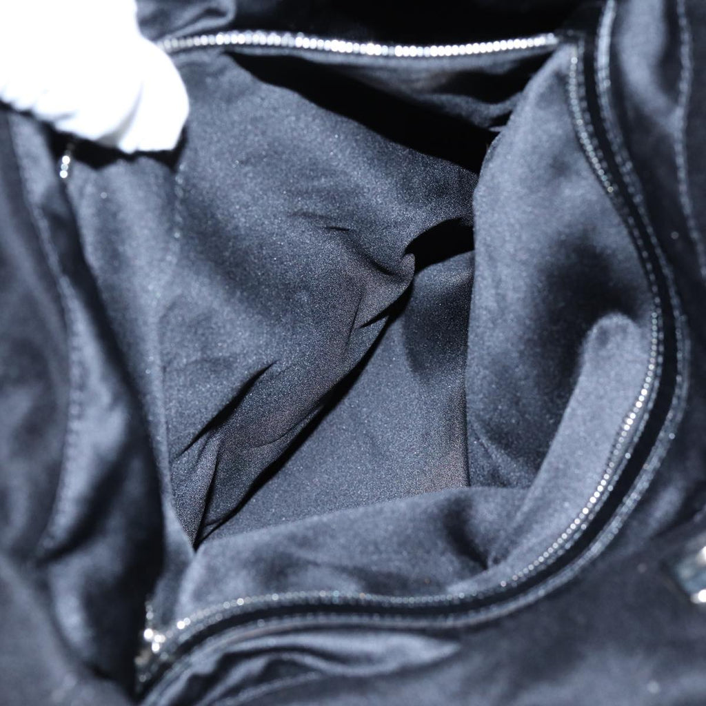 FENDI Tote Bag Wool Blackep4048