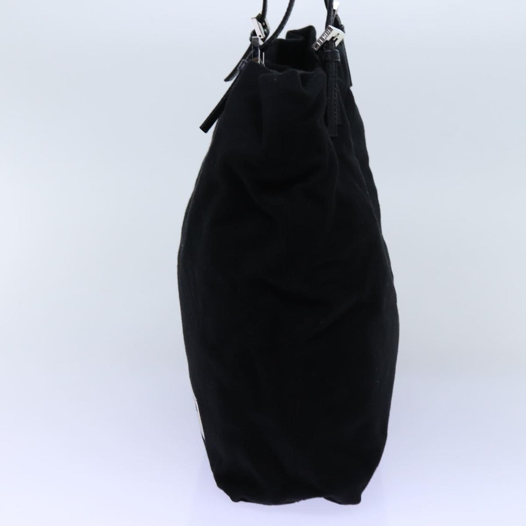 FENDI Tote Bag Wool Blackep4048