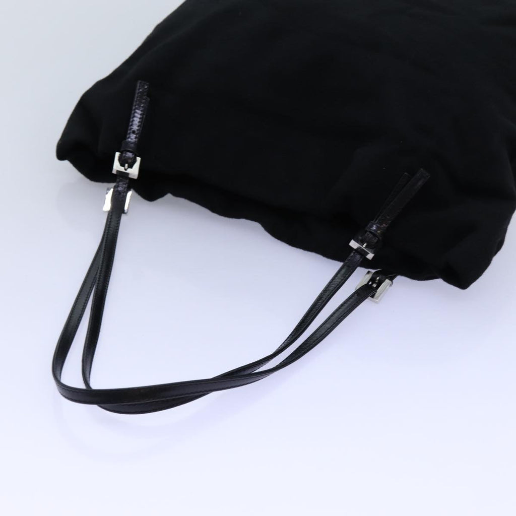 FENDI Tote Bag Wool Blackep4048