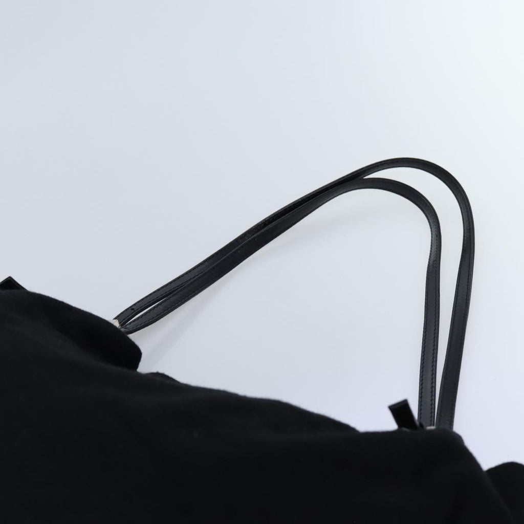 FENDI Tote Bag Wool Blackep4048