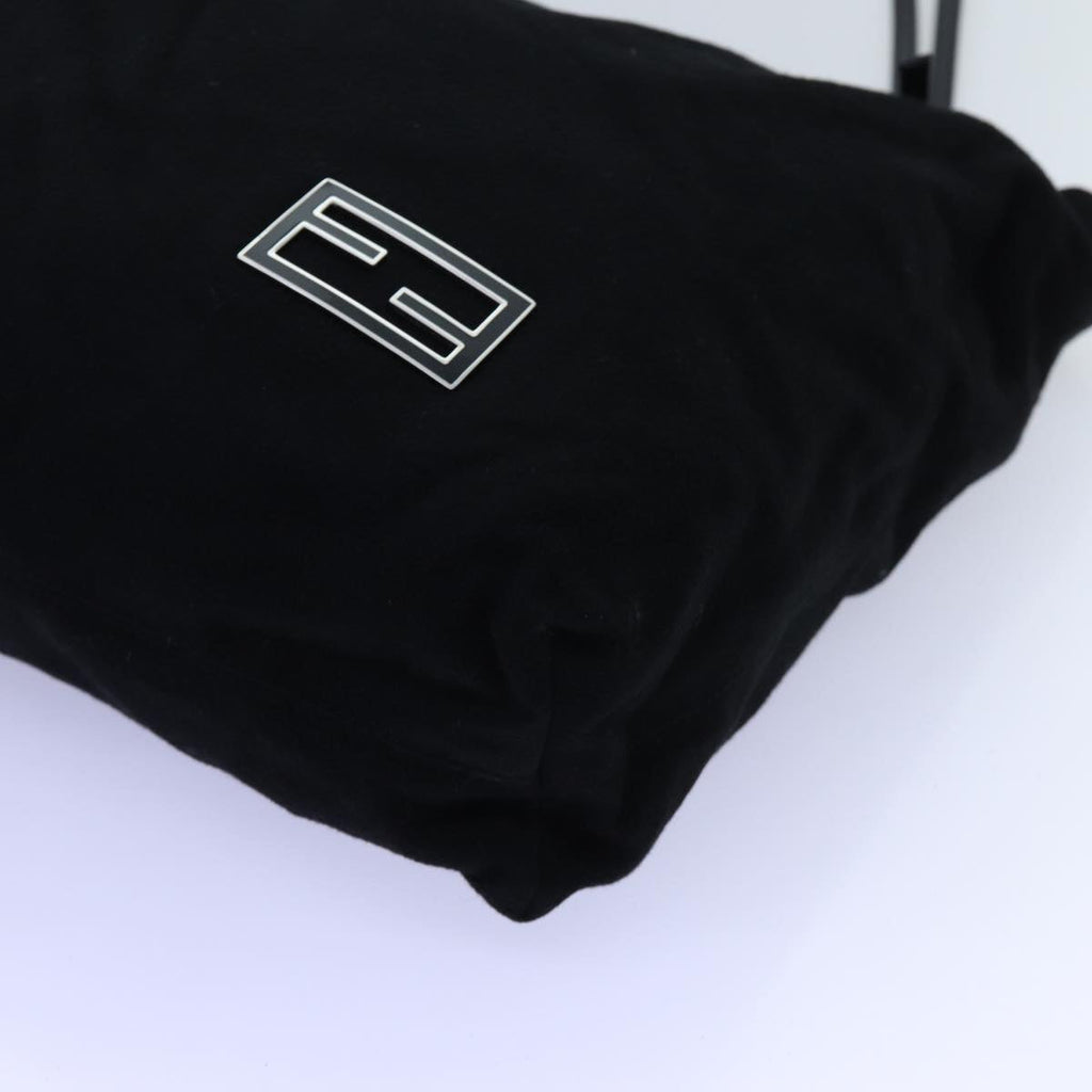 FENDI Tote Bag Wool Blackep4048