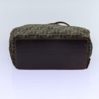 FENDI Zucca Canvas Tote Bag Black Brownep4053