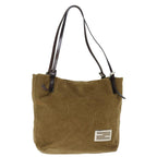 FENDI Tote Bag Corduroy Beigeep4054