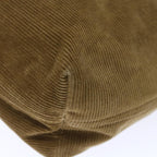 FENDI Tote Bag Corduroy Beigeep4054