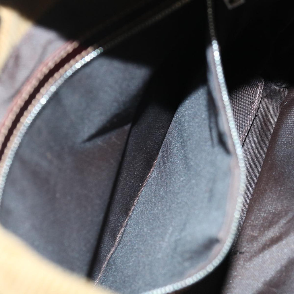 FENDI Tote Bag Corduroy Beigeep4054