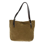 FENDI Tote Bag Corduroy Beigeep4054