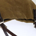 FENDI Tote Bag Corduroy Beigeep4054