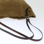 FENDI Tote Bag Corduroy Beigeep4054