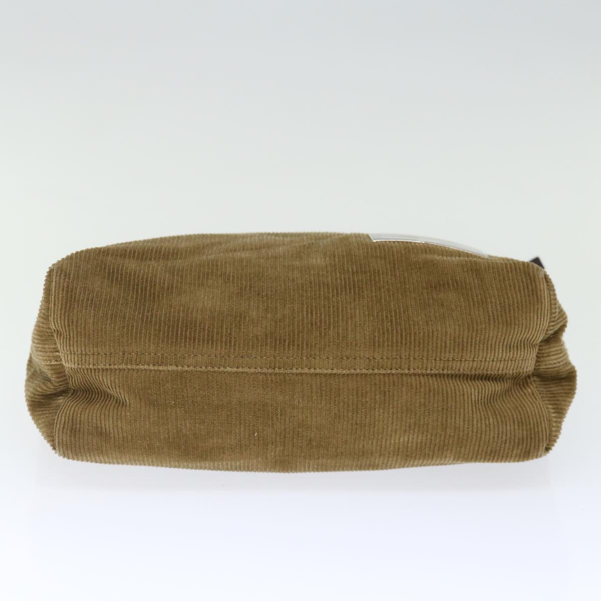 FENDI Tote Bag Corduroy Beigeep4054