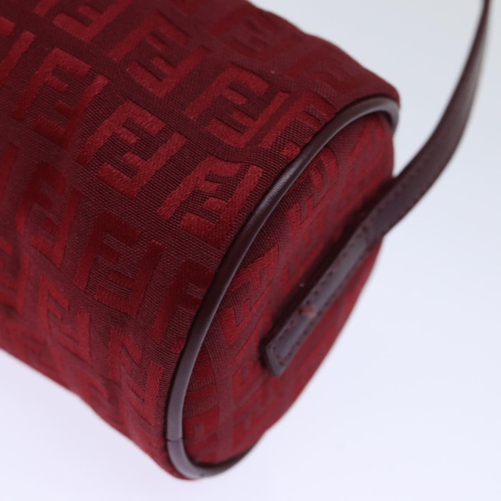 FENDI Zucchino Canvas Hand Bag Redep4059