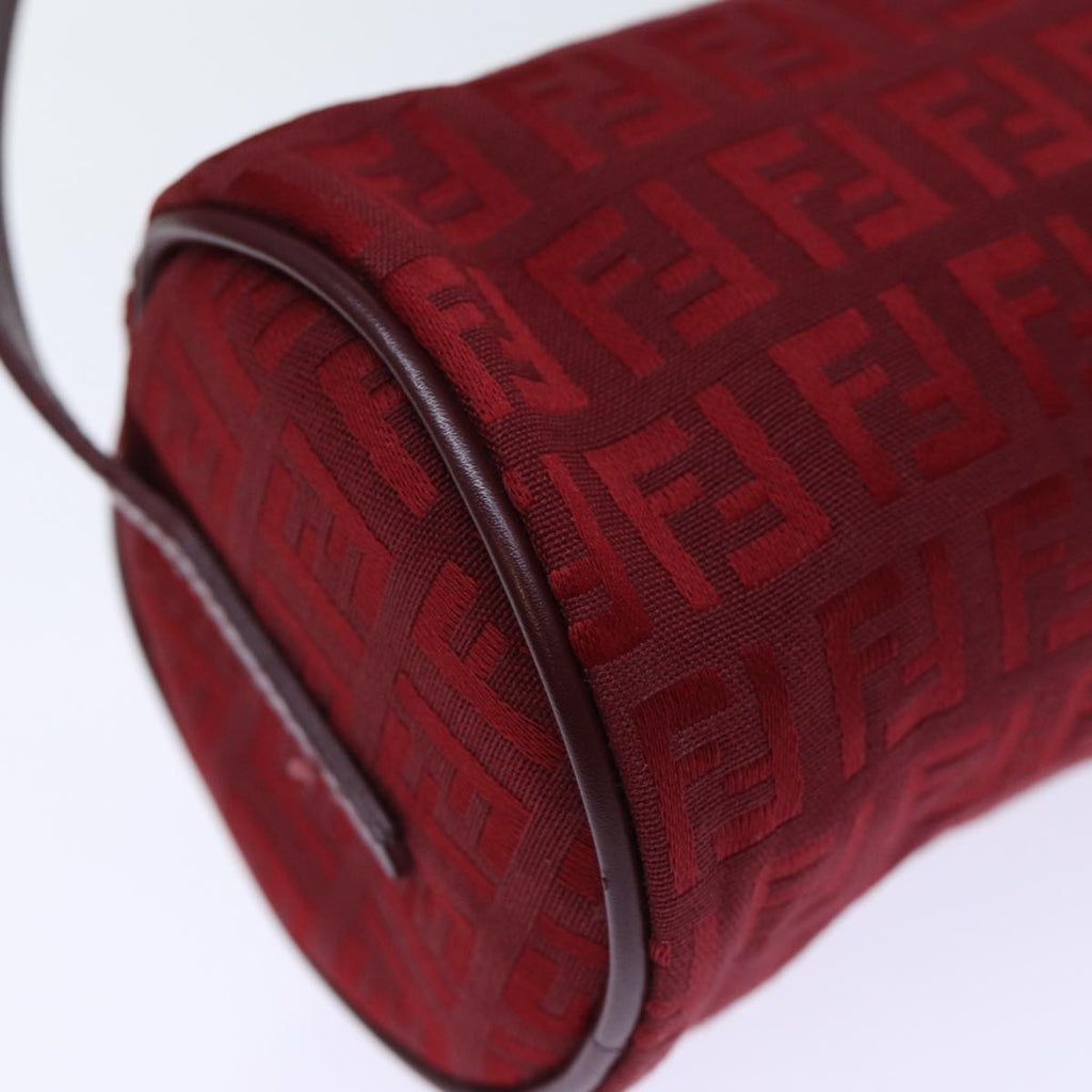FENDI Zucchino Canvas Hand Bag Redep4059