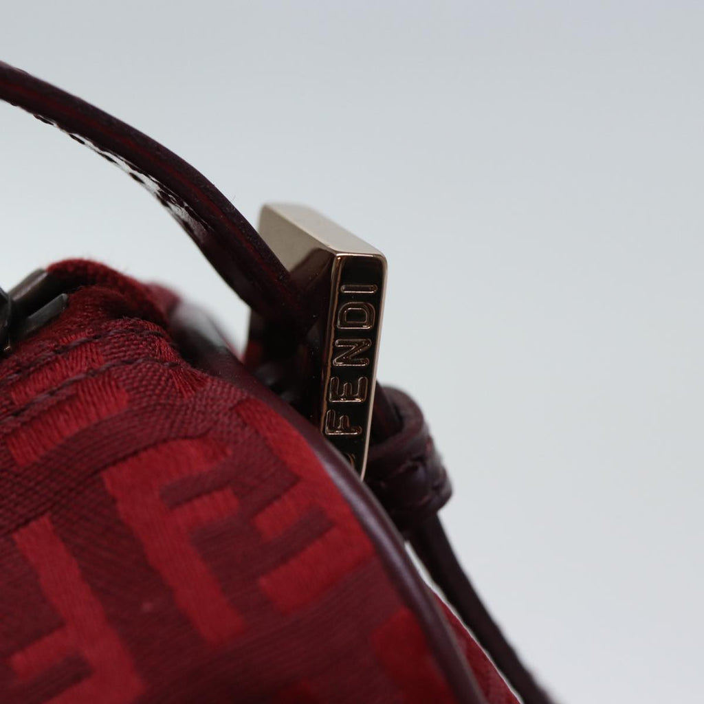 FENDI Zucchino Canvas Hand Bag Redep4059