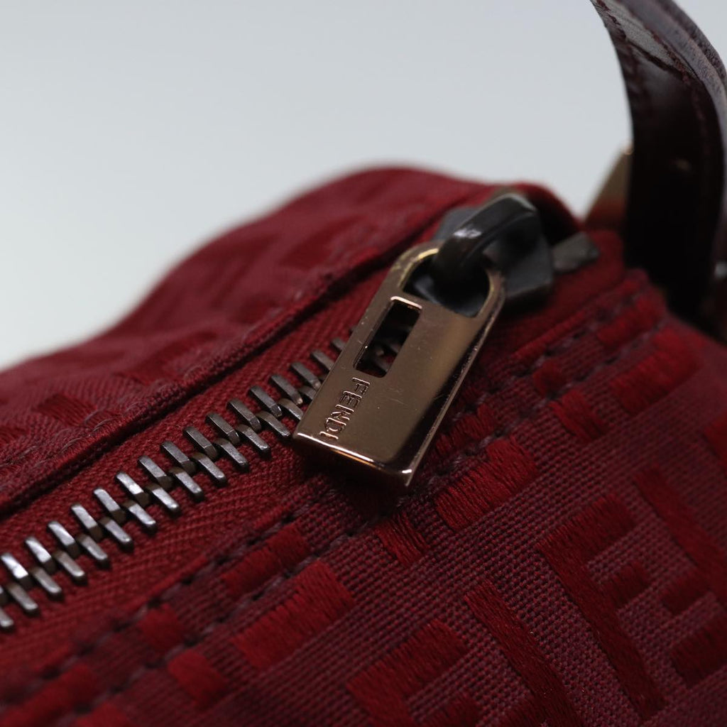 FENDI Zucchino Canvas Hand Bag Redep4059