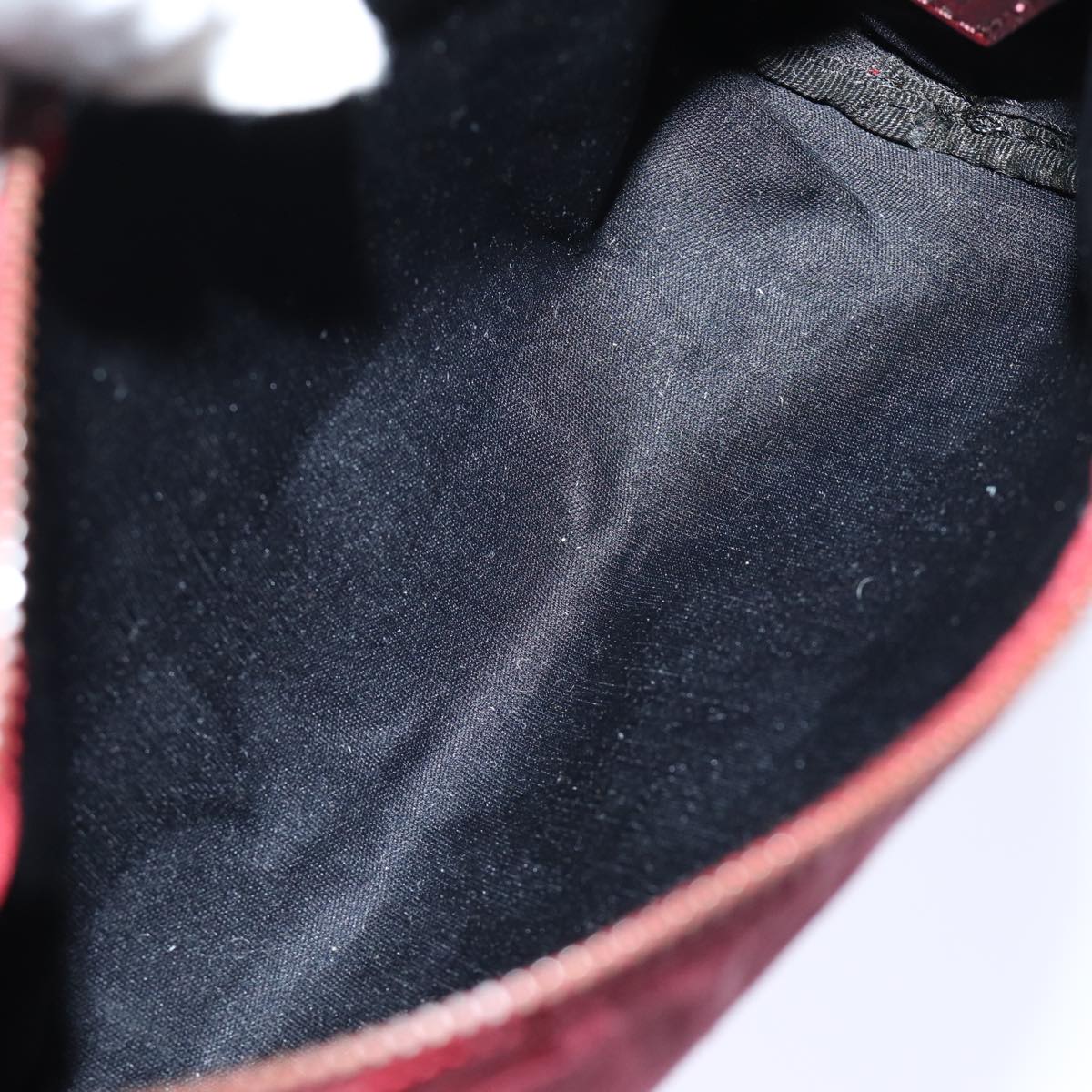 FENDI Zucchino Canvas Hand Bag Redep4059