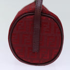 FENDI Zucchino Canvas Hand Bag Redep4059