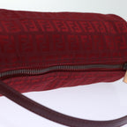 FENDI Zucchino Canvas Hand Bag Redep4059