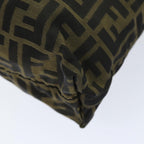 FENDI Zucca Canvas Tote Bag Brown Blackep4139