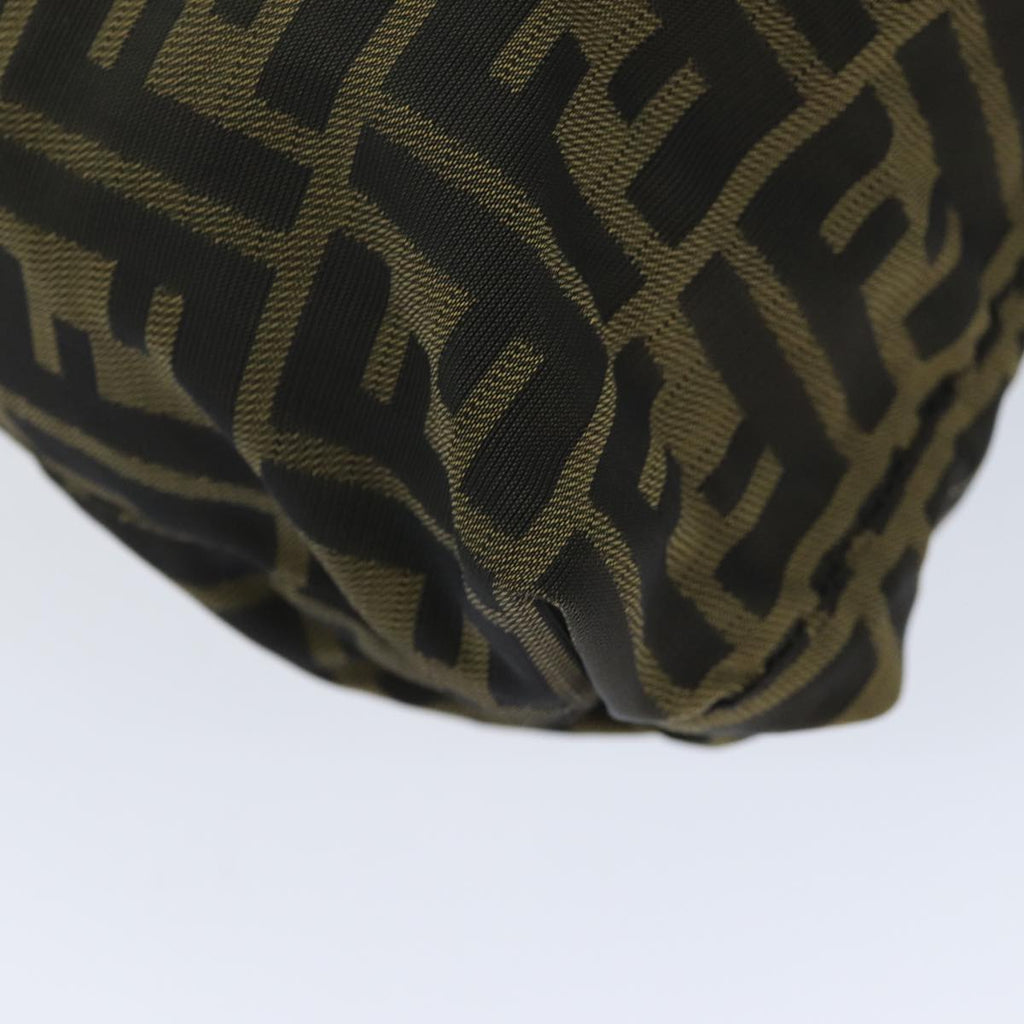 FENDI Zucca Canvas Tote Bag Brown Blackep4139