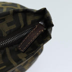 FENDI Zucca Canvas Tote Bag Brown Blackep4139